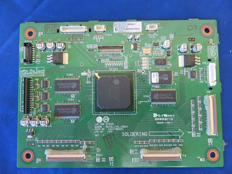 LG EBR35959201 (EAX37080201) Main Logic CTRL Board for VIZIO VP5 - Click Image to Close